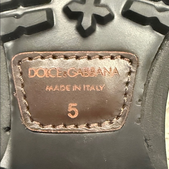 Dolce & Gabbana Black Leather Studded Loafers Dress Men\'s
Shoes Authentic 5! main image 4